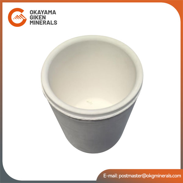 Crisol de cerámica de silicio de aluminio